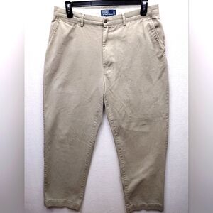 Polo By Ralph Lauren Flat Front Chino Pants Men's 36x30 American Sportswear